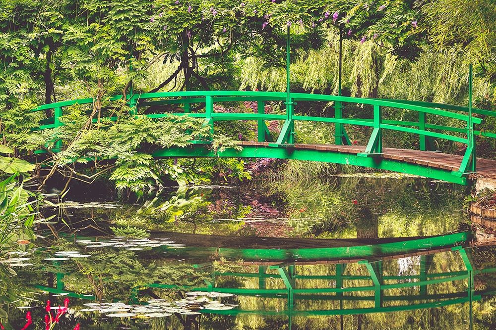 Monets Garden art print by Shelley Lake for $57.95 CAD