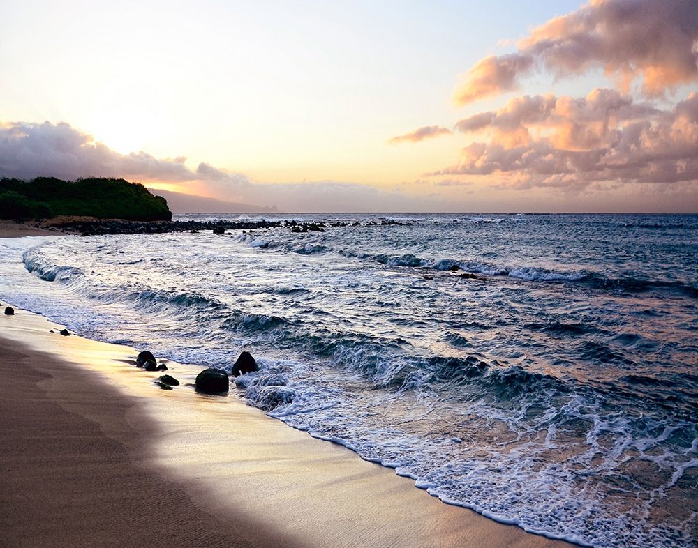 Sunset Beach art print by Bruce Nawrocke for $57.95 CAD