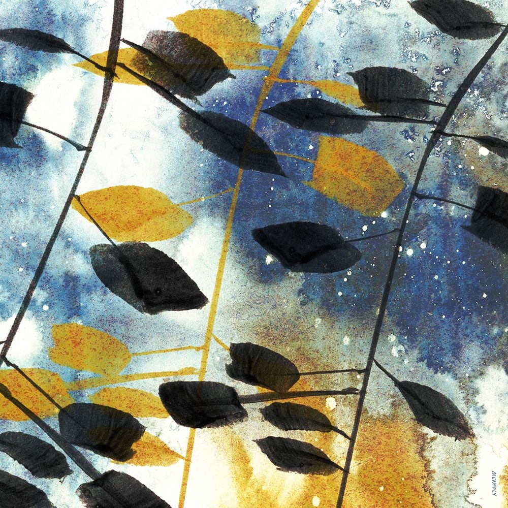 Autumn Leaves I art print by Dan Meneely for $57.95 CAD