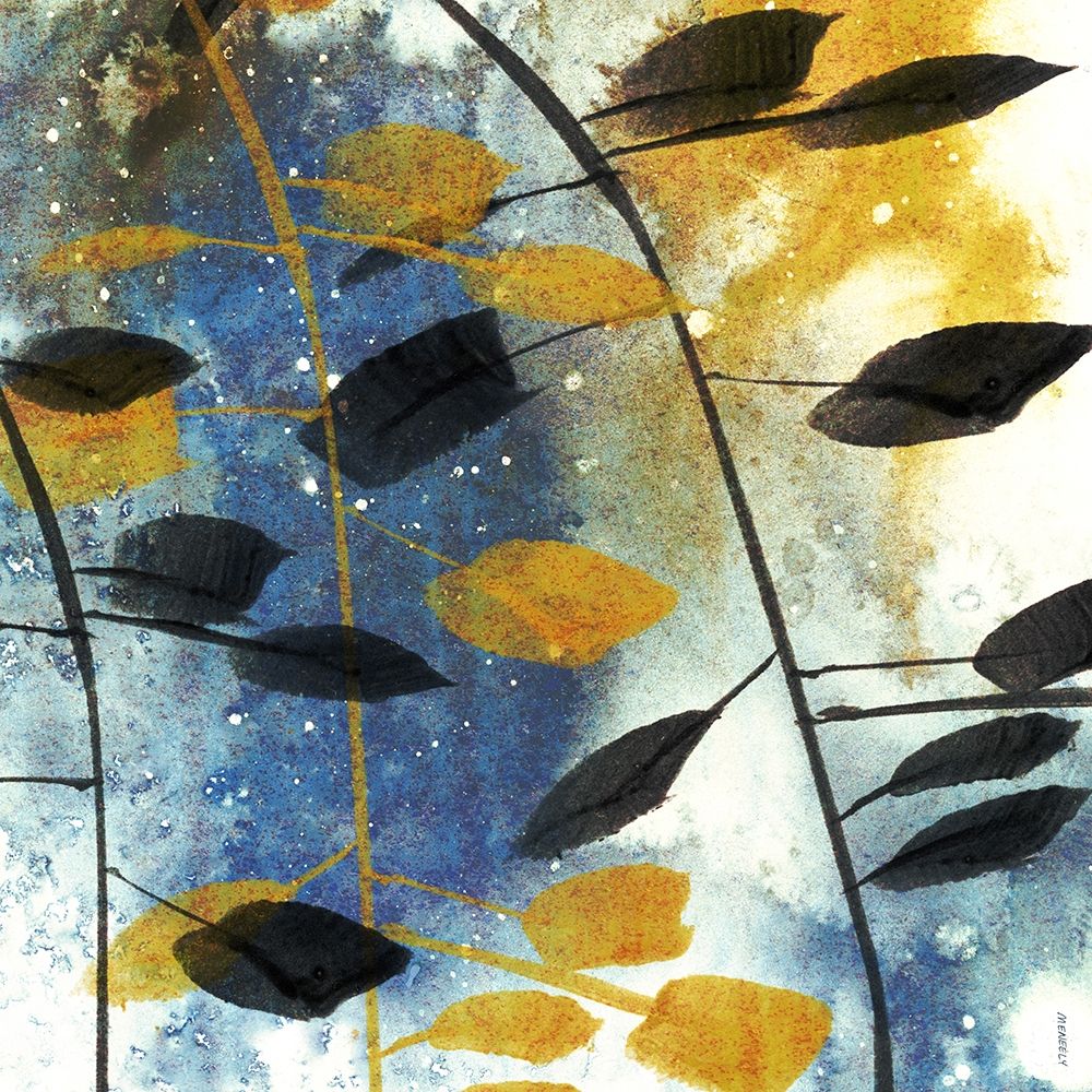 Autumn Leaves II art print by Dan Meneely for $57.95 CAD