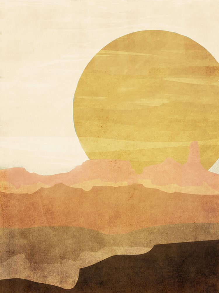 Mountain Sun art print by Dan Meneely for $57.95 CAD