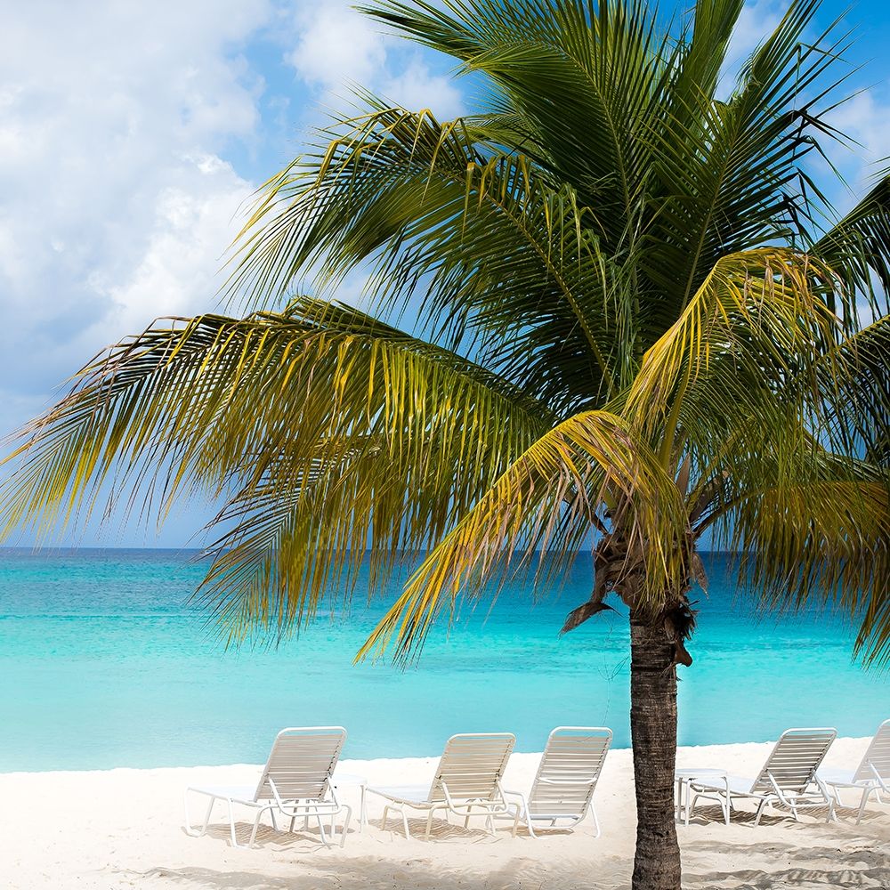 Relaxing Beach Square art print by Bill Carson Photography for $57.95 CAD