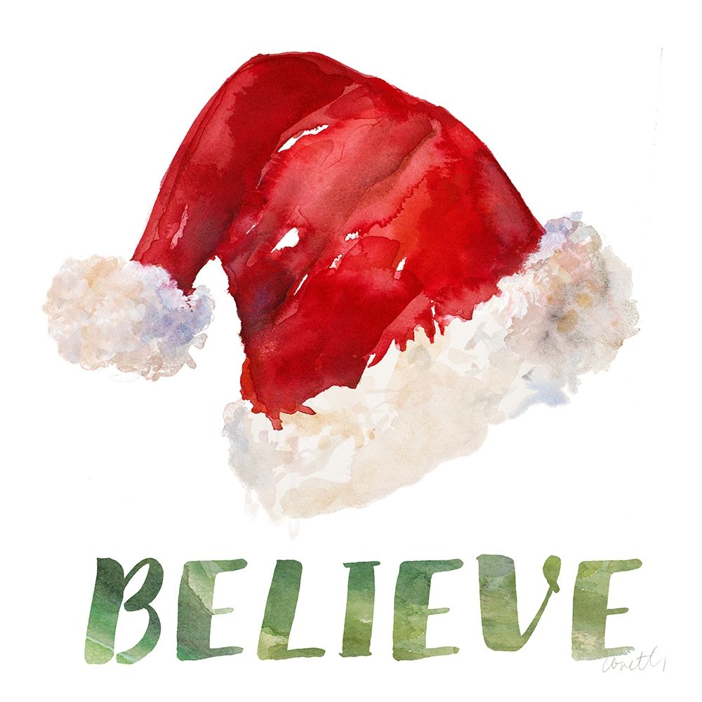 Holiday Hat Sentiment I art print by Lanie Loreth for $57.95 CAD