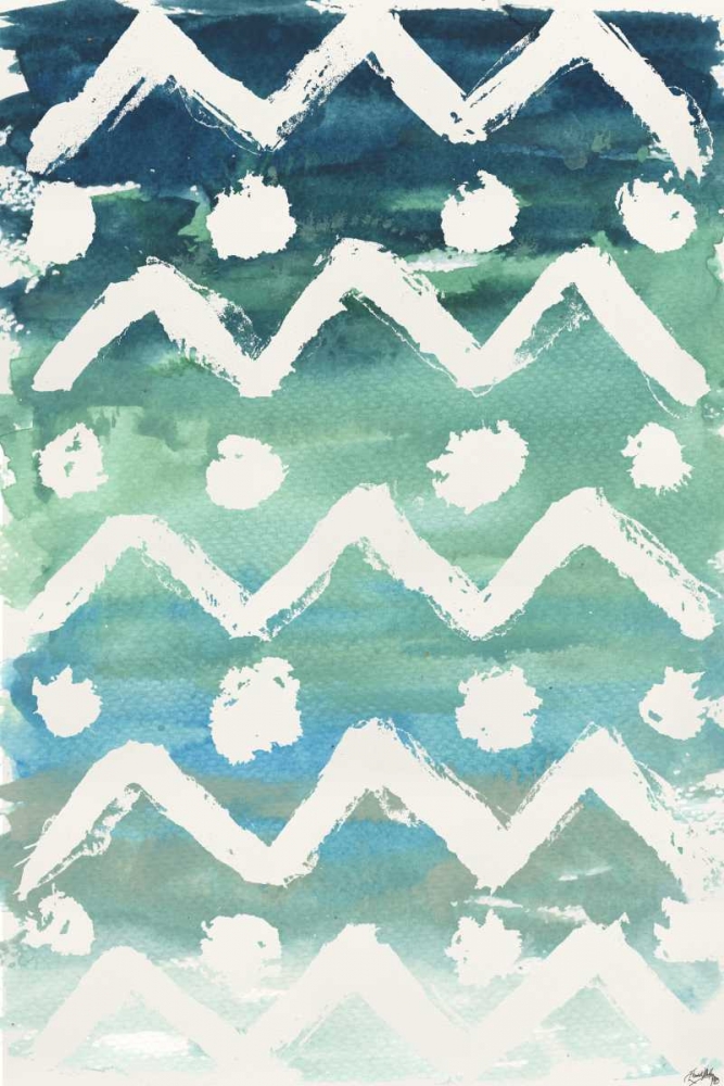 Watercolor Pattern V art print by Elizabeth Medley for $57.95 CAD