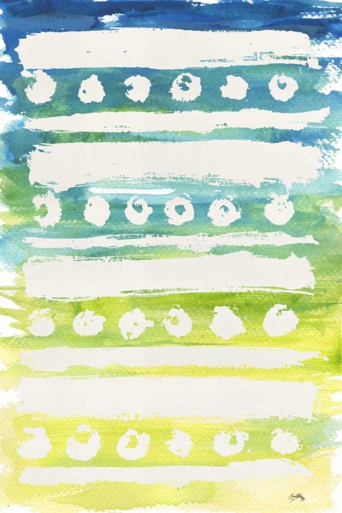 Watercolor Pattern IV art print by Elizabeth Medley for $57.95 CAD