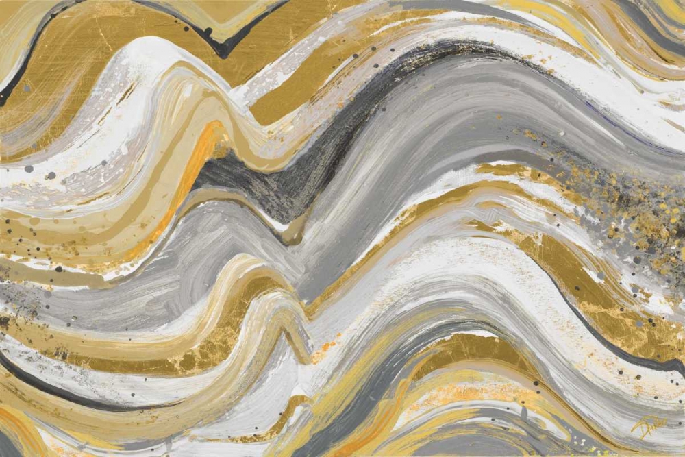 New Concept Mustard Gray art print by Patricia Pinto for $57.95 CAD