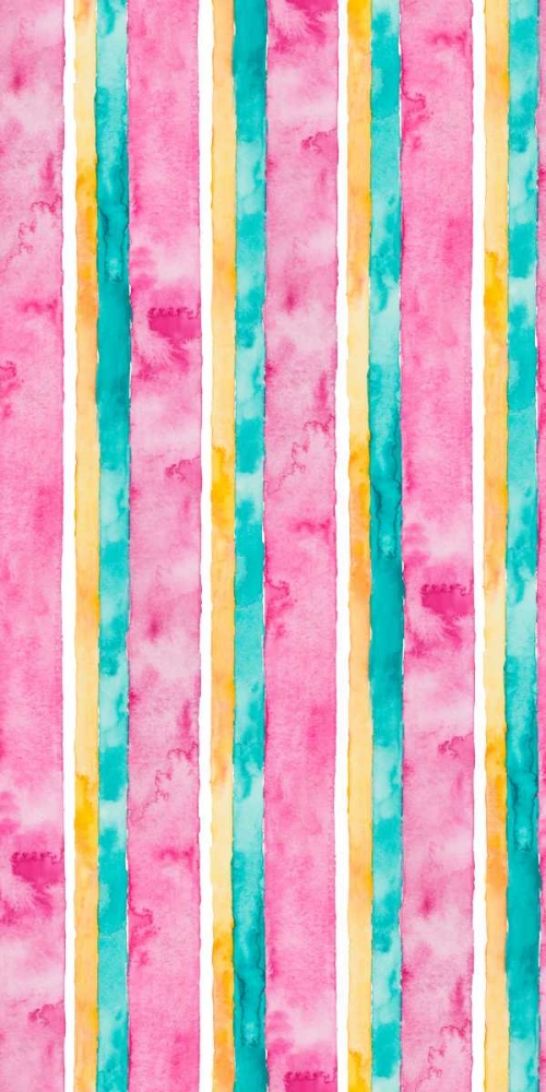 Tropical Stripes I art print by Nola James for $57.95 CAD