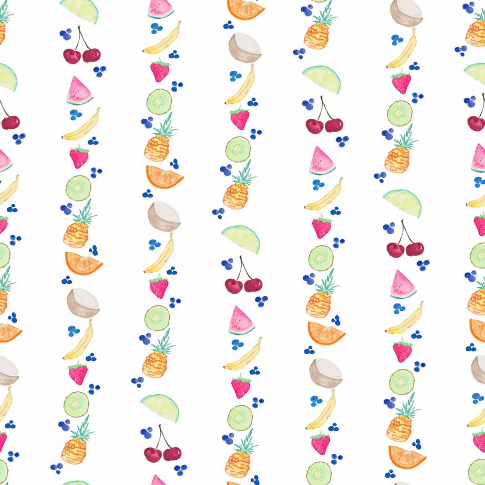 Fruit In Line art print by Nola James for $57.95 CAD
