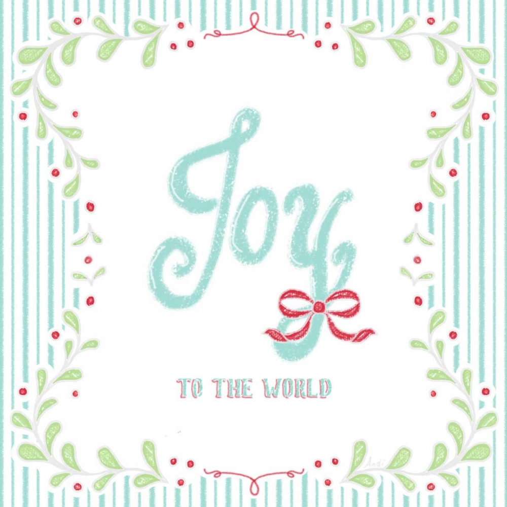 Christmas Wreath IV art print by Andi Metz for $57.95 CAD