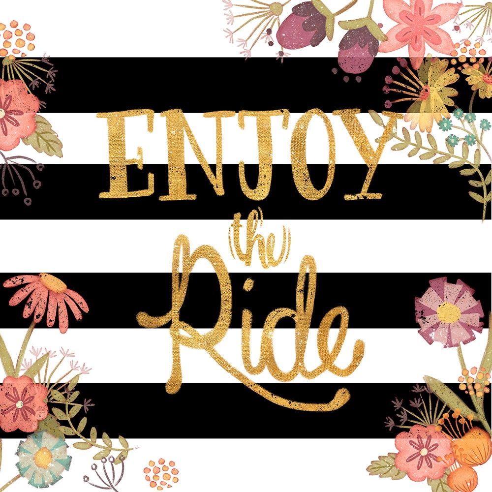 Enjoy the Ride art print by Josefina for $57.95 CAD