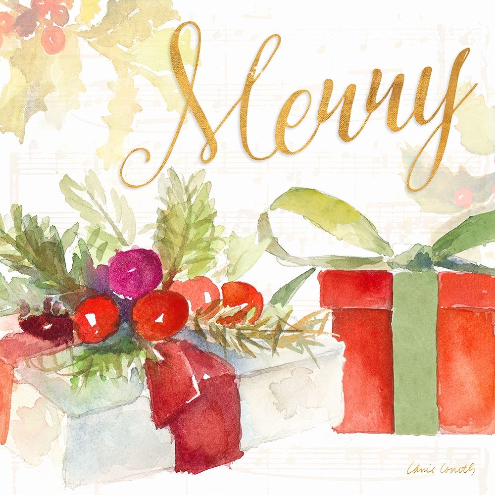 Presents and Notes I art print by Lanie Loreth for $57.95 CAD