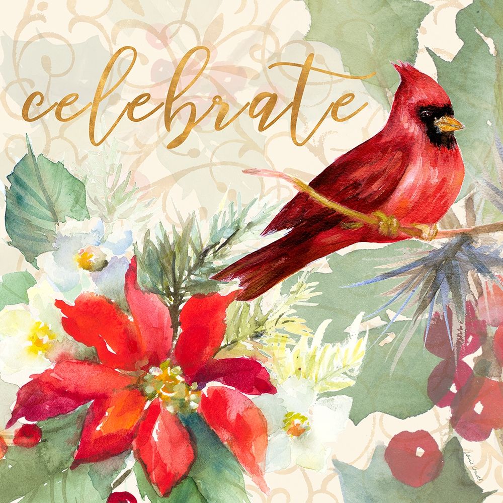 Holiday Wishes I art print by Lanie Loreth for $57.95 CAD