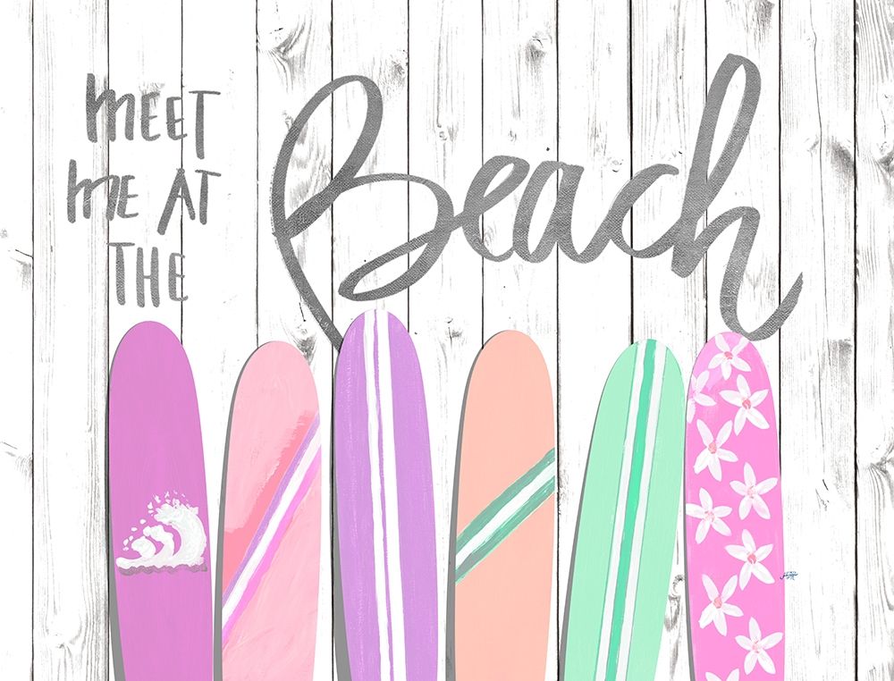 Meet Me at the Beach art print by Julie DeRice for $57.95 CAD