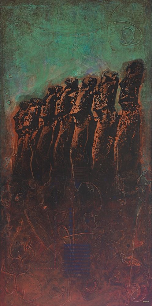 Rapa Nui art print by Dan Meneely for $57.95 CAD