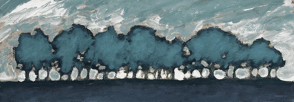 Tree Row Sunset art print by Dan Meneely for $57.95 CAD
