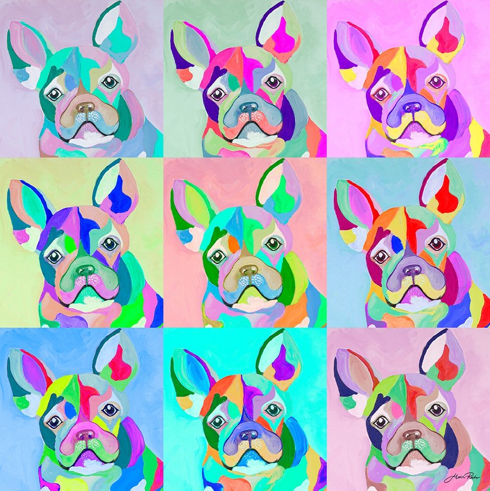 Pup Art art print by Gina Ritter for $57.95 CAD