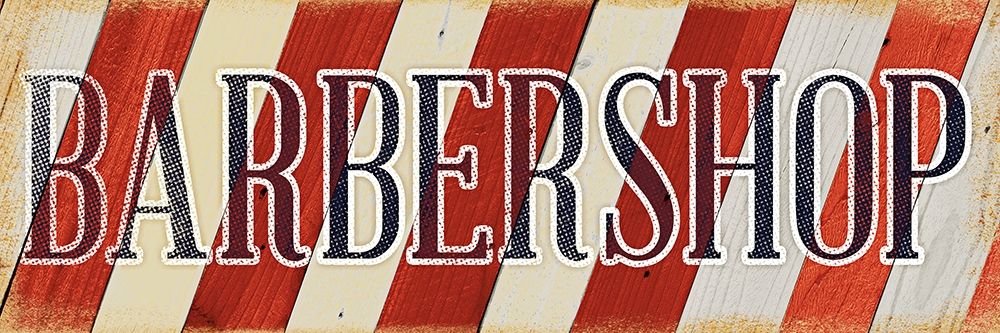 Barbershop art print by SD Graphics Studio for $57.95 CAD