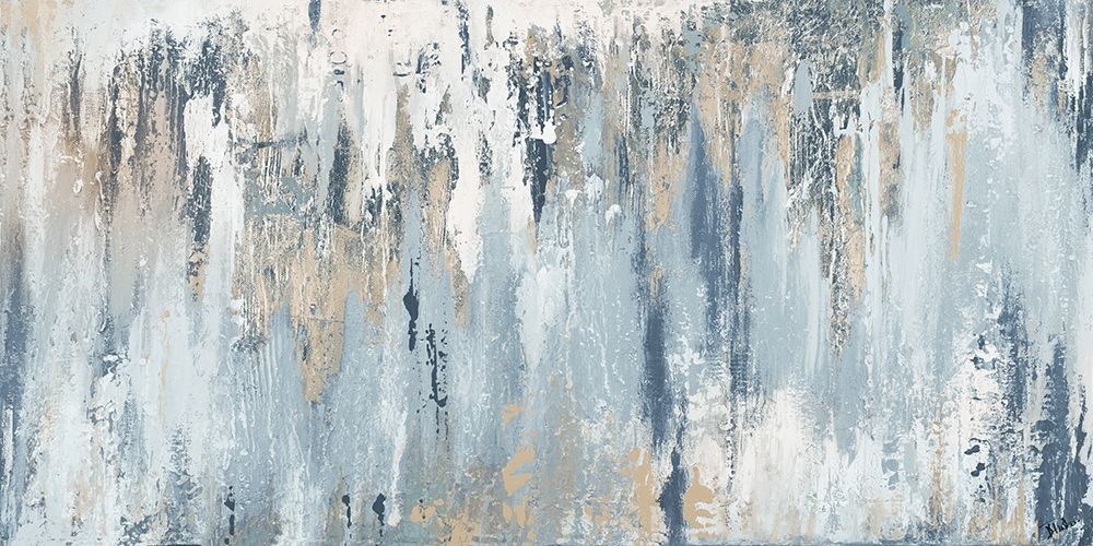 Blue Illusion Panel art print by Patricia Pinto for $57.95 CAD
