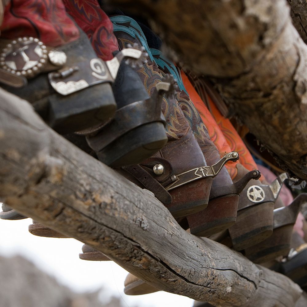 Western Boots I art print by Carol Walker for $57.95 CAD