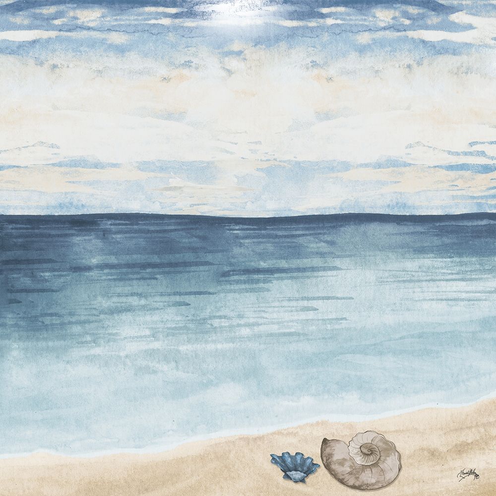 Evening Coast View II art print by Elizabeth Medley for $57.95 CAD