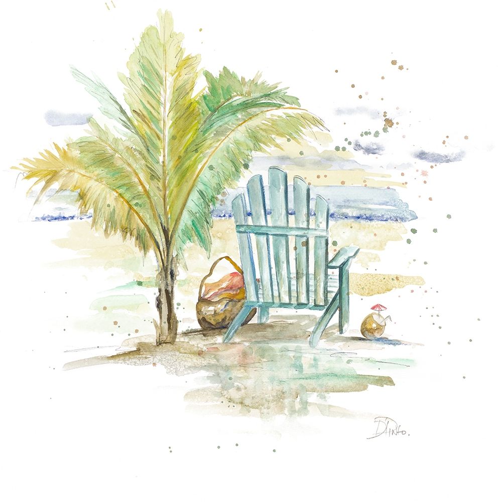 Happy Place II art print by Patricia Pinto for $57.95 CAD
