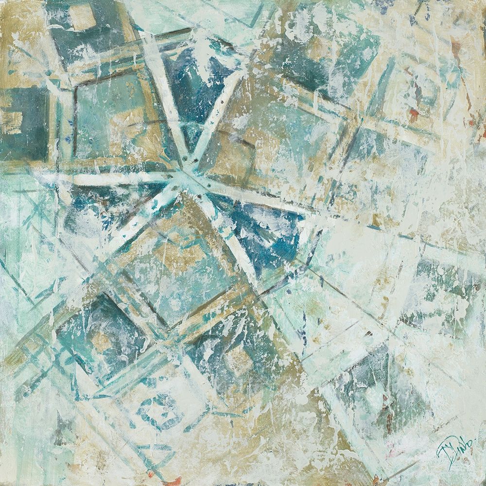 Beach Umbrella Abstract I art print by Patricia Pinto for $57.95 CAD