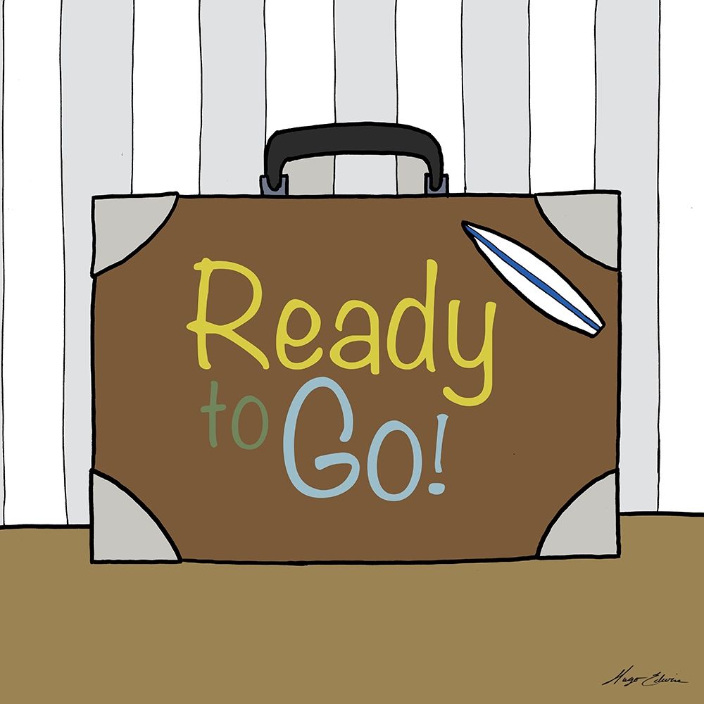 Ready To Go! art print by Hugo Edwins for $57.95 CAD