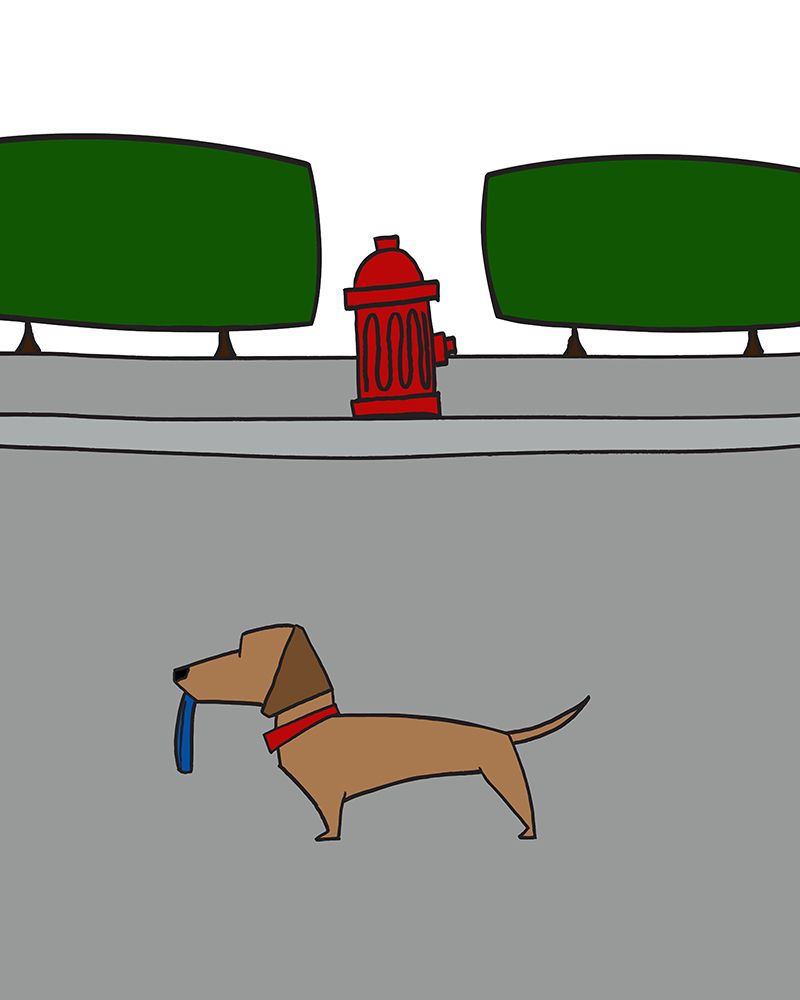 Another Doggy Dog Day IV art print by Hugo Edwins for $57.95 CAD