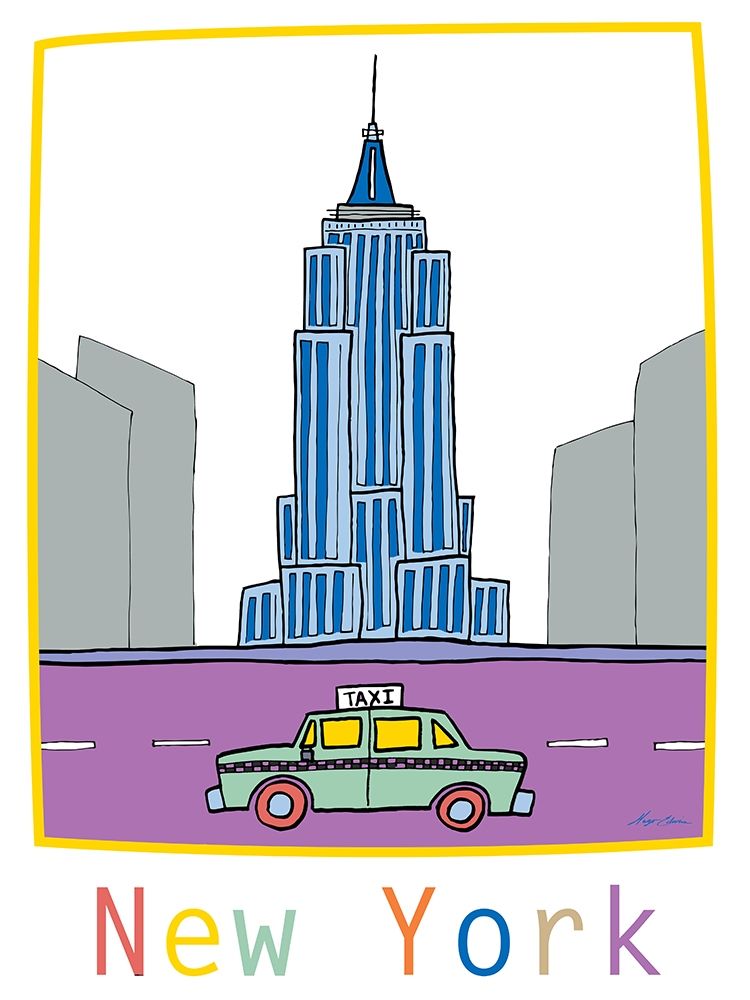 New York I art print by Hugo Edwins for $57.95 CAD