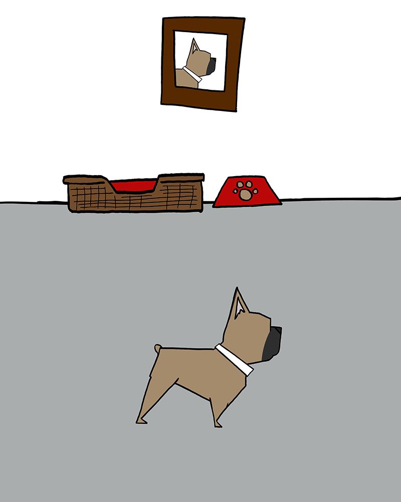 Another Doggy Dog Day III art print by Hugo Edwins for $57.95 CAD