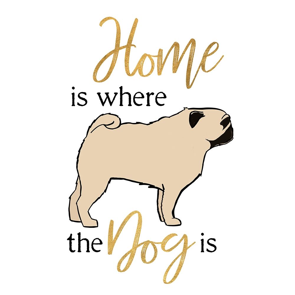 Puppy Positive II art print by Hugo Edwins for $57.95 CAD