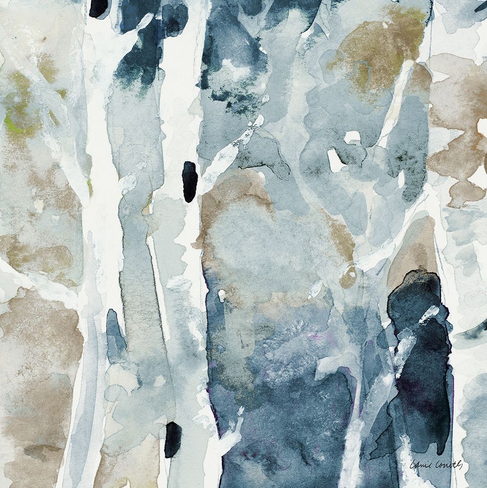 Blue Upon the Hill Square I art print by Lanie Loreth for $57.95 CAD