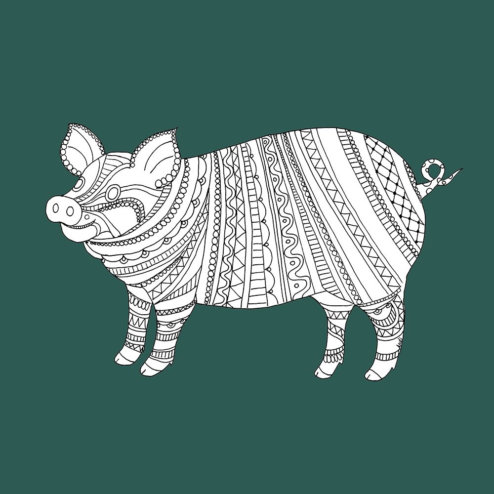 Ornate Farm III art print by Andi Metz for $57.95 CAD