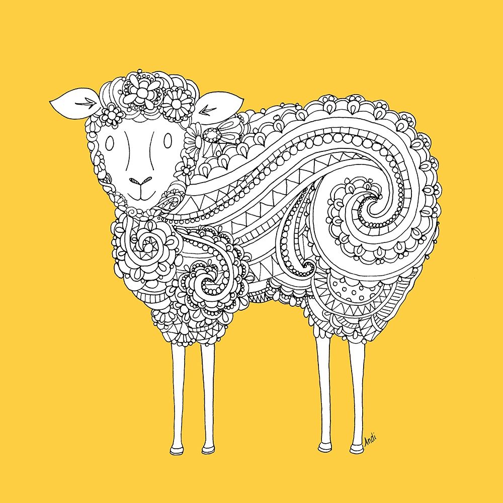 Ornate Farm IV art print by Andi Metz for $57.95 CAD