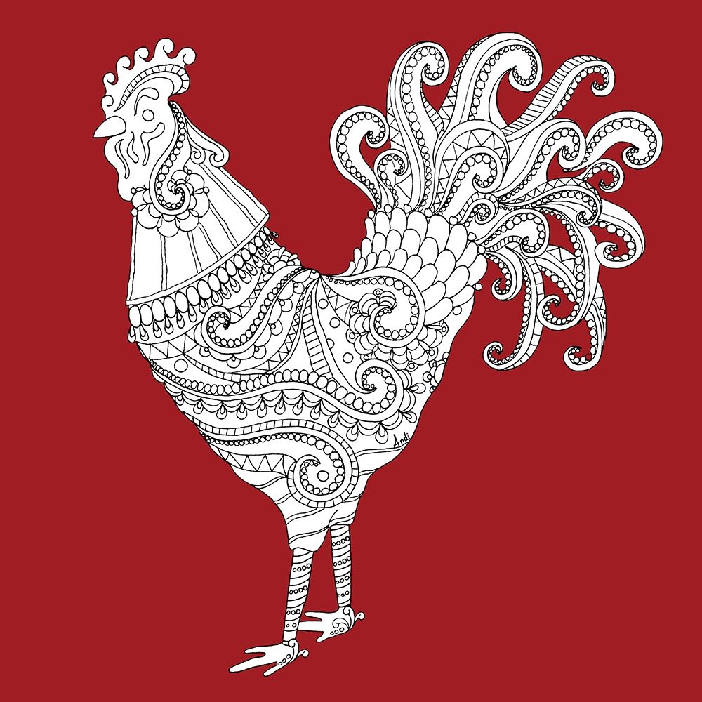 Ornate Farm II art print by Andi Metz for $57.95 CAD