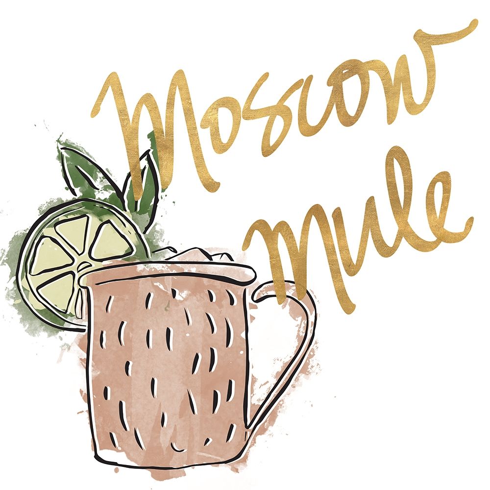 Moscow Mule art print by SD Graphics Studio for $57.95 CAD