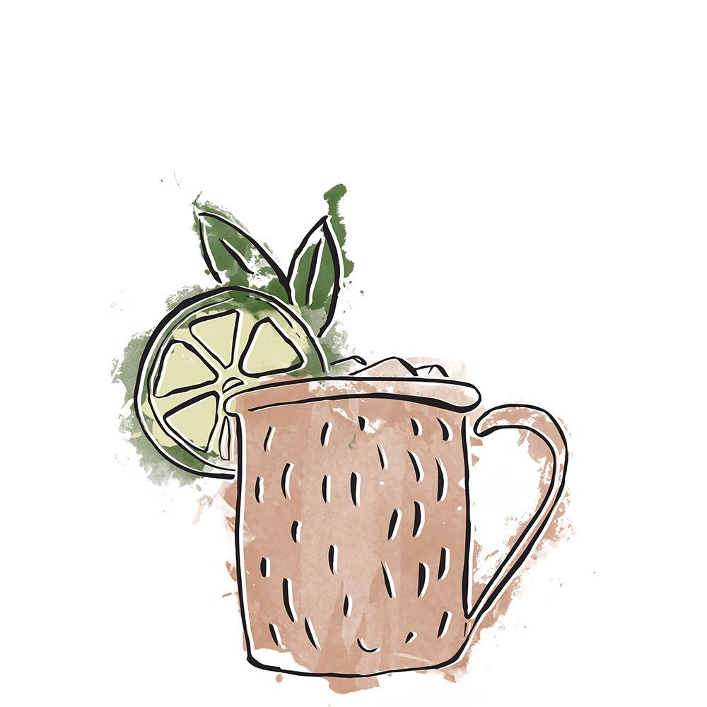 Drinks II art print by SD Graphics Studio for $57.95 CAD