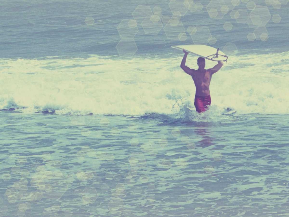 Surfer art print by Gail Peck for $57.95 CAD