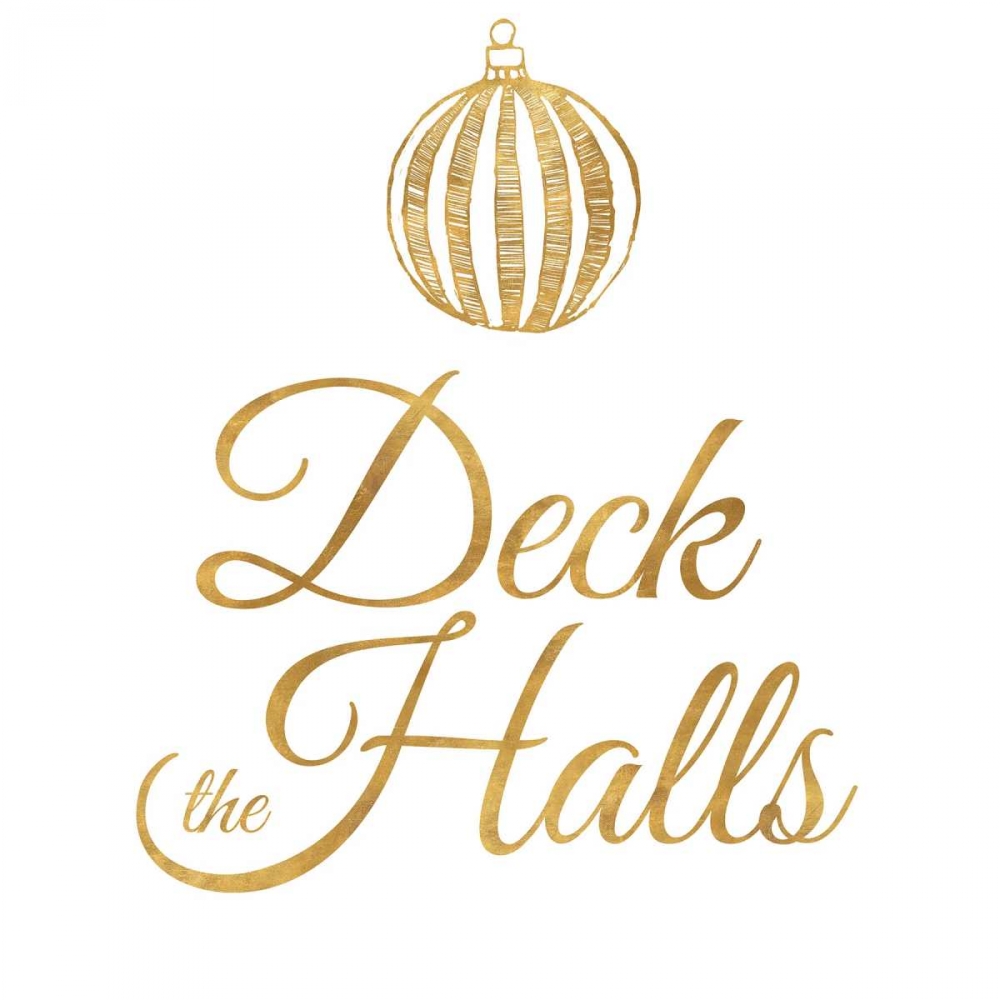 Golden Christmas IV art print by SD Graphics Studio for $57.95 CAD
