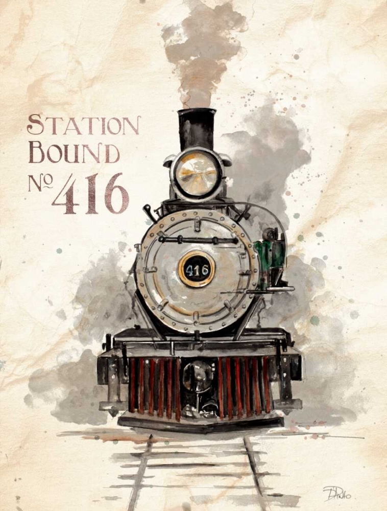 Station Bound No.416 art print by Patricia Pinto for $57.95 CAD