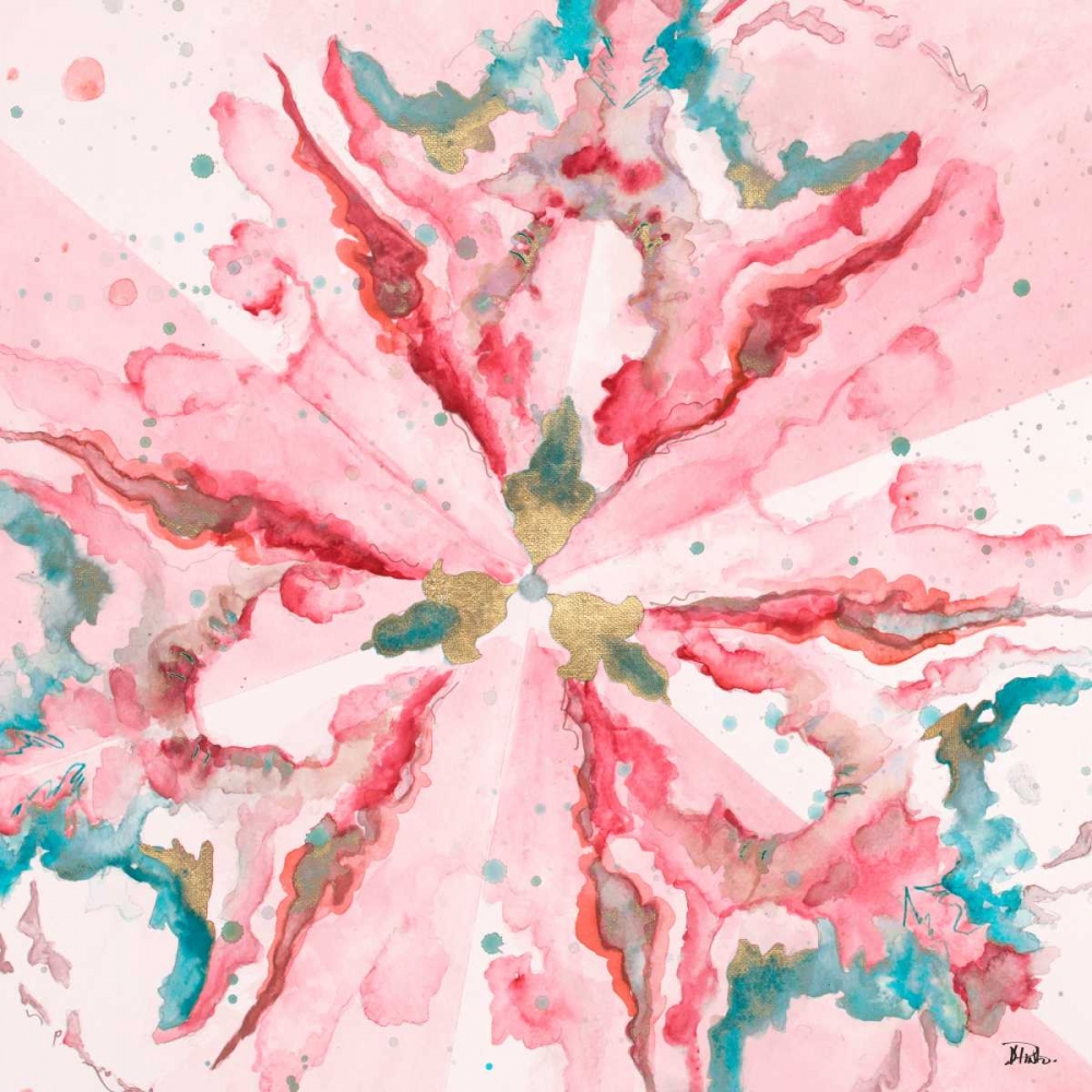 Pink Constelllation Square art print by Patricia Pinto for $57.95 CAD