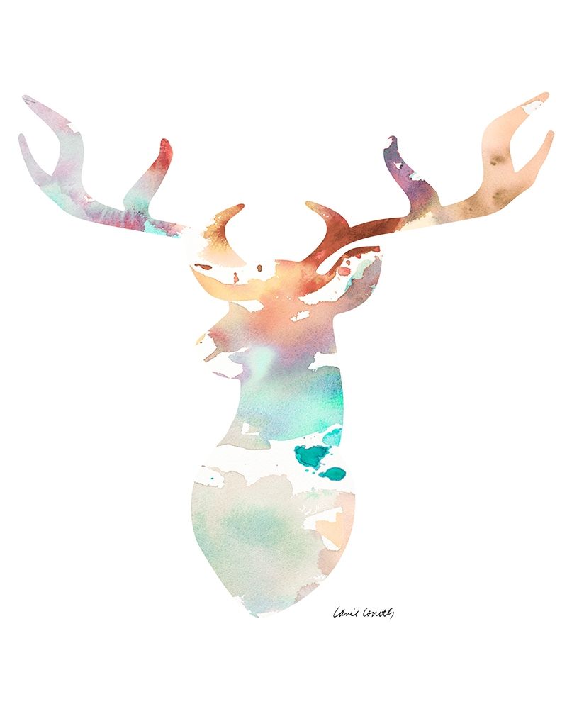 Spring Deer art print by Lanie Loreth for $57.95 CAD
