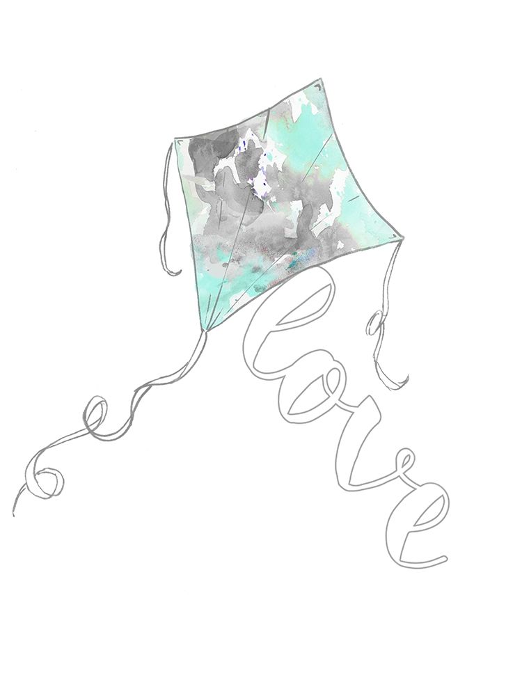 Watercolor Kite art print by Lanie Loreth for $57.95 CAD