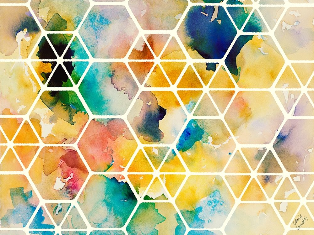 Geo Canyon Dream art print by Lanie Loreth for $57.95 CAD