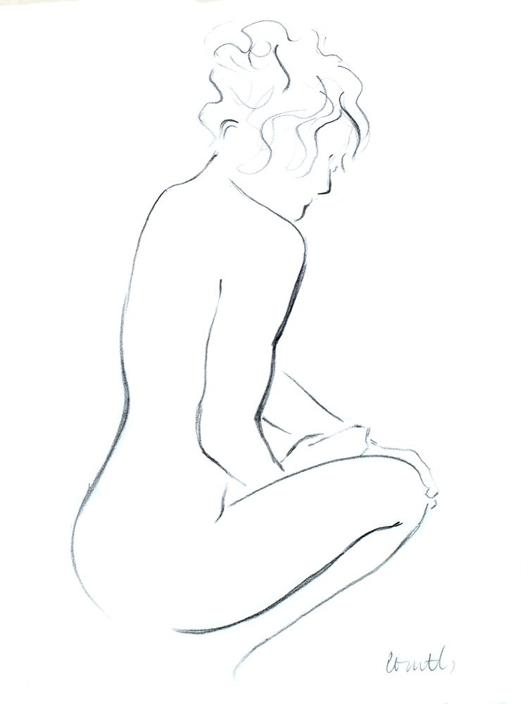 Contemplating Female I art print by Lanie Loreth for $57.95 CAD