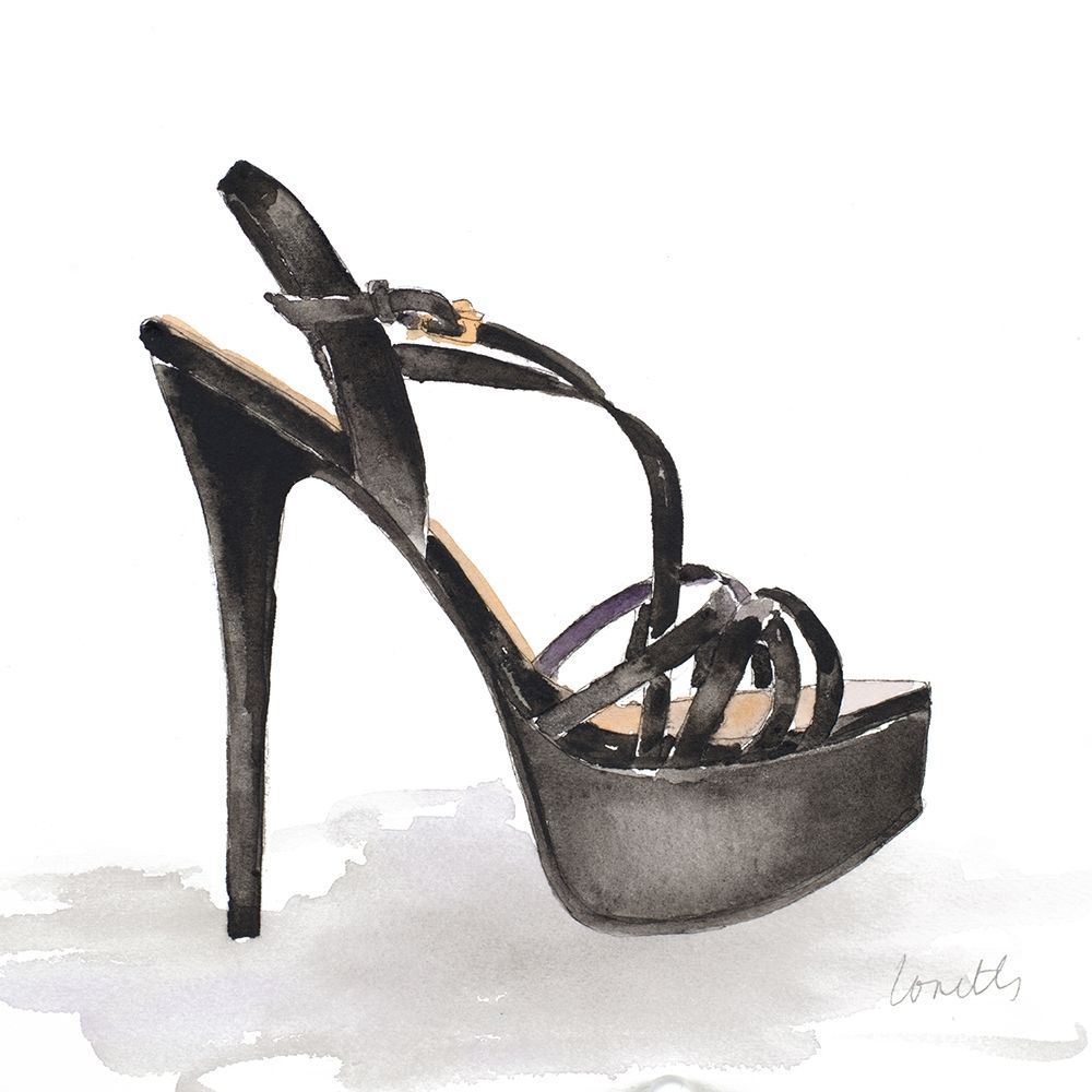 Black Tie Stiletto art print by Lanie Loreth for $57.95 CAD