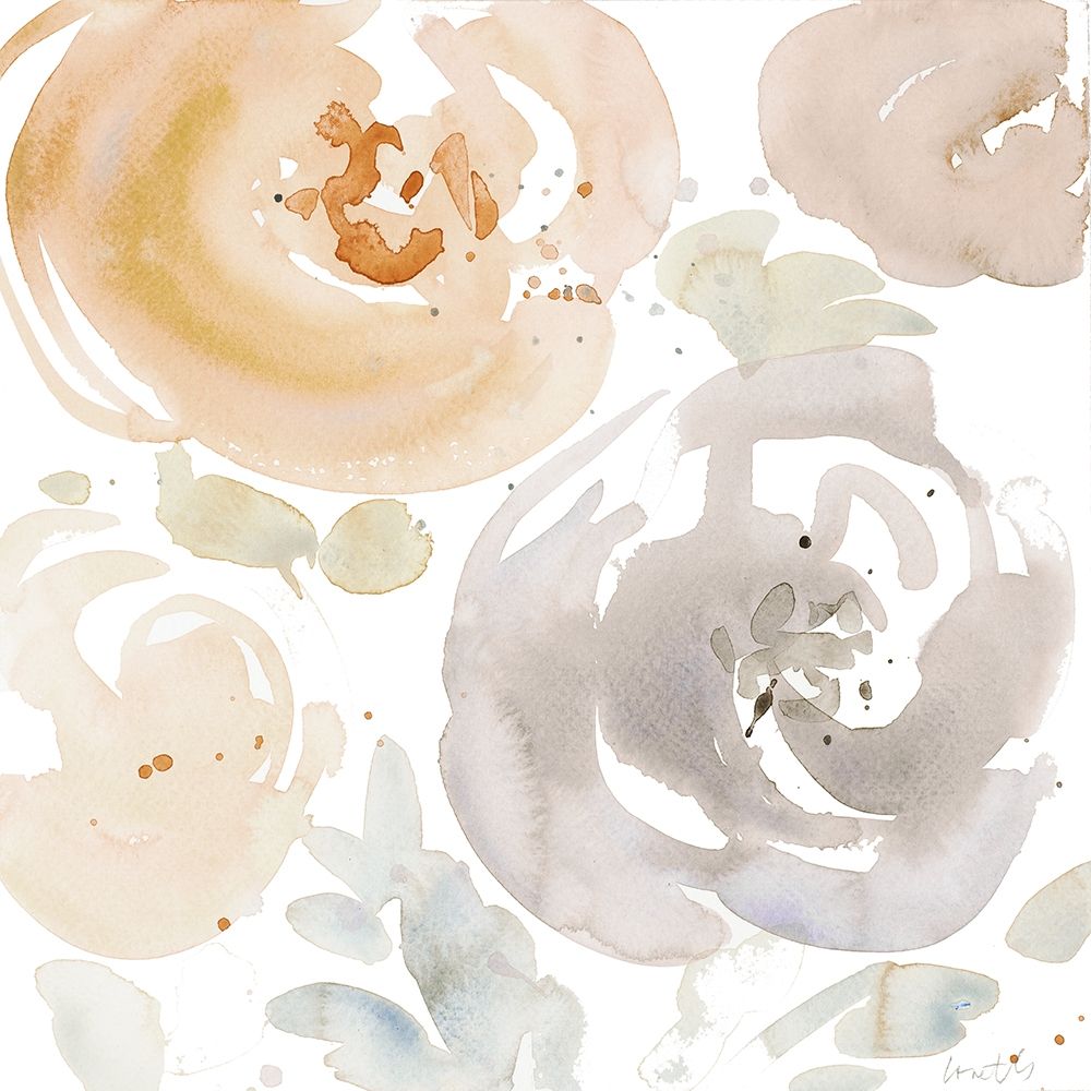 Muted Blossom Garden I art print by Lanie Loreth for $57.95 CAD
