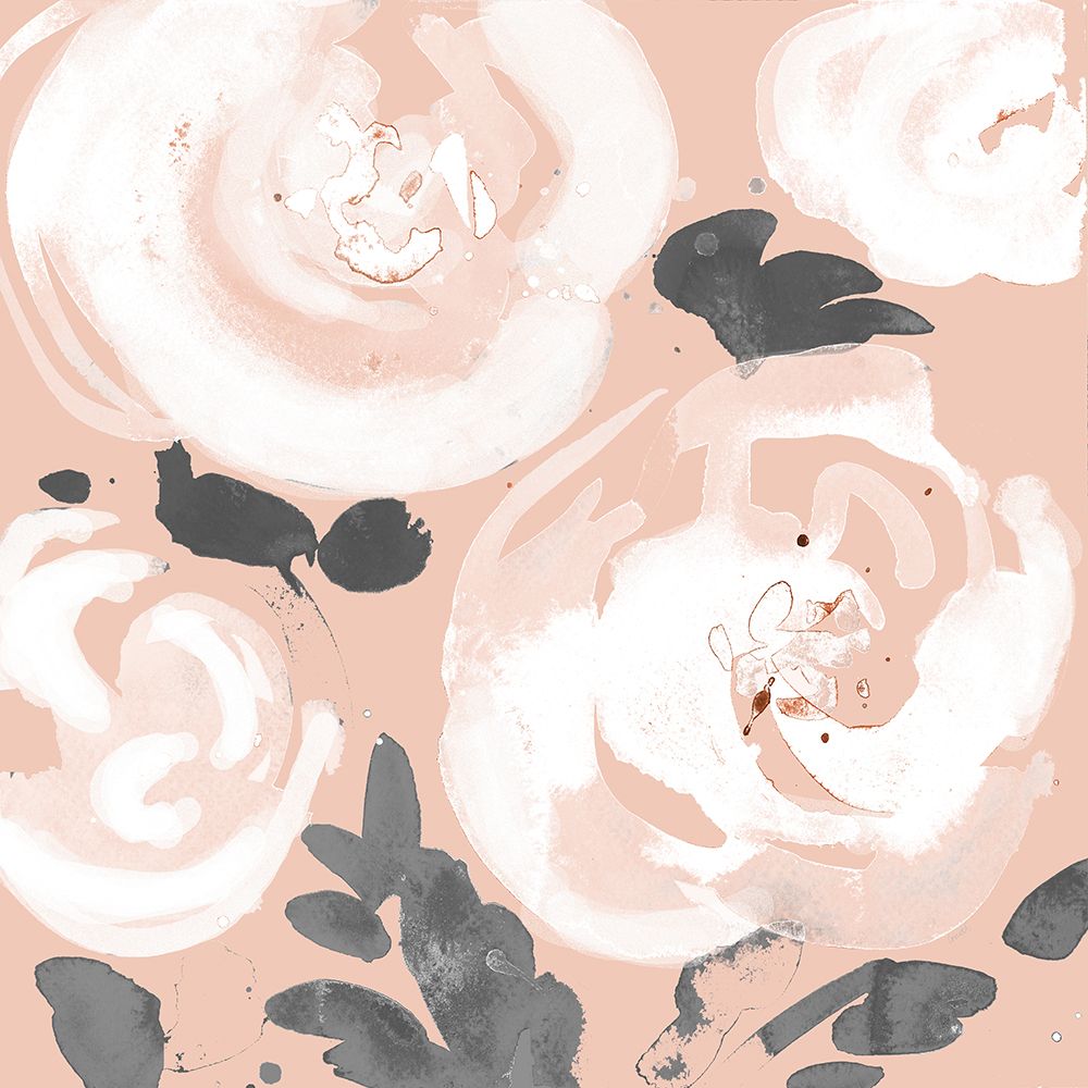 Blushing Blossom Garden I art print by Lanie Loreth for $57.95 CAD