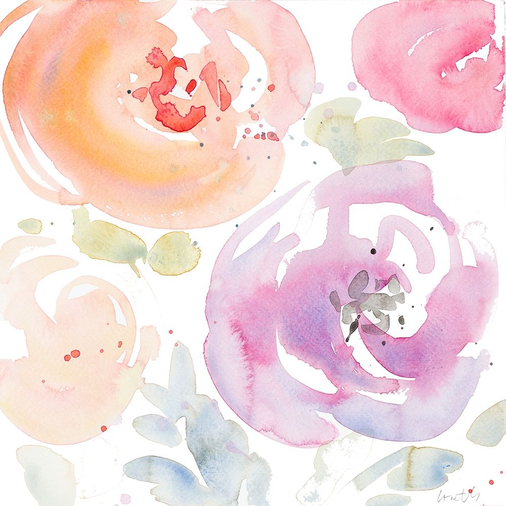 Gentle Blossoms I art print by Lanie Loreth for $57.95 CAD