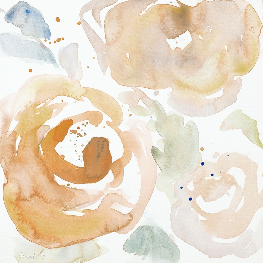 Muted Blossom Garden II art print by Lanie Loreth for $57.95 CAD